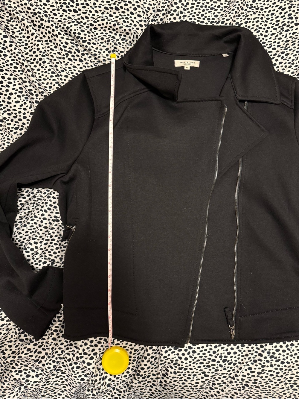 Max Studio Black Cropped Blazer Jacket - Picture 10 of 11